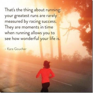 ... athletes and it sums up part of the reason why I love running so much