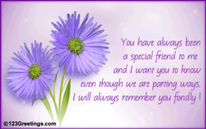 Special Friend Quotes Photo