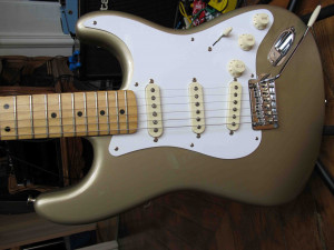 Fender Shoreline Gold Stratocaster