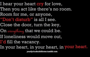 Heart Vacancy ~ The Wanted