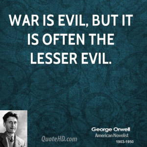 George Orwell War Quotes