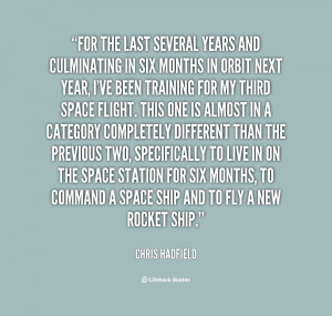 Chris Hadfield Quotes