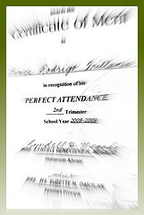 perfect attendance
