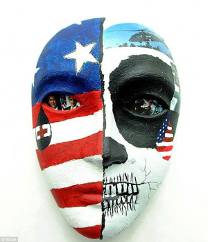 The agonizing face of war: Soldiers with PTSD make disturbing masks to ...
