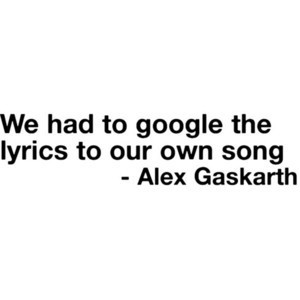 Alex Gaskarth Quote All Time Low - Polyvore