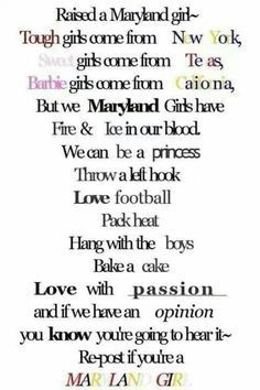 ... quotes sweets girls maryland pride girls born maryland girls menu