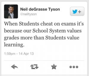 ... Our School System Values Grades More Than Students Value Learning