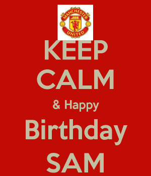 Happy Birthday Sam