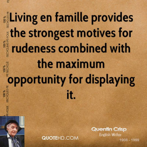 Quentin Crisp Quotes