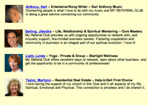 Referral Quotes For Business Cards Endlessreferral...