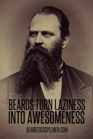 ... Tumblr blog that could bolster your confidence of keeping facial hair