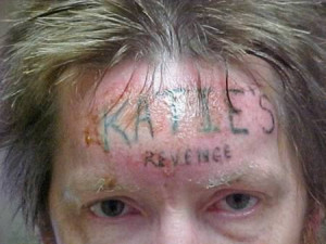 The inmate who had the name of the girl he killed tatooed on his ...