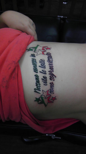 Sayings About Tattoos And Piercings Italian quote 