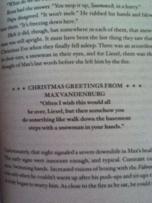 Max Vandenburg~ The Book Thief