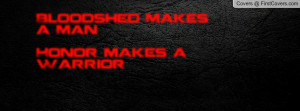 Bloodshed Makes a ManHonor makes a Profile Facebook Covers