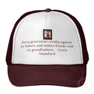 vintage inspired hat with famous quote for grandfather on fathers day