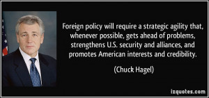 Chuck Hagel Quotes