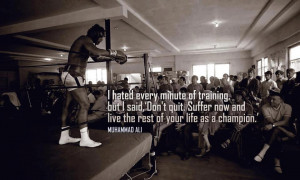 Motivational pic of the week #25: Muhammed Ali on training