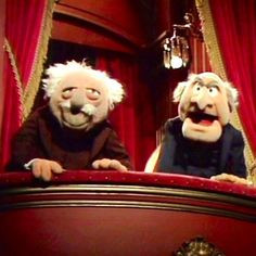 The Muppet Show's grumpy old men