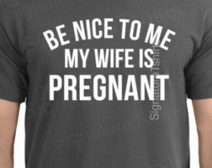 ... Pregnant T-shirt - Fathers Day New Daddy Christmas gift for dad to be