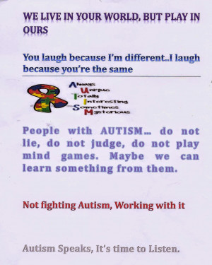 Aspergers Quotes Asperger's & autism: i used to
