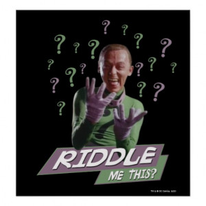 Riddler - Riddle Me This Print