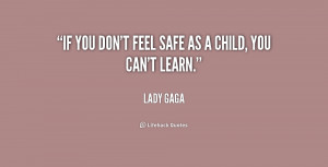 Feeling Safe Quotes