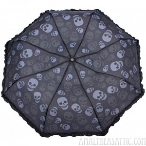 Sourpuss Skulls Umbrella