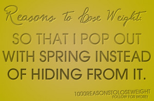 1000 Reasons to lose weight