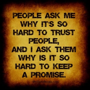 Trust Quotes and Sayings