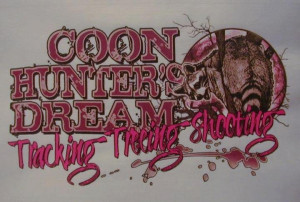 Coon Hunting The Real Deal Window Decal Price $ 5 Picture