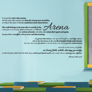 Home The Man in the Arena Quote