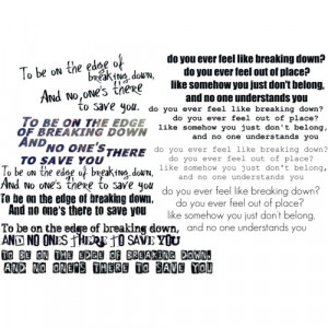 depressing song quotes