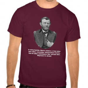 Ulysses S. Grant quotes. Tshirt