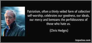 More Chris Hedges Quotes
