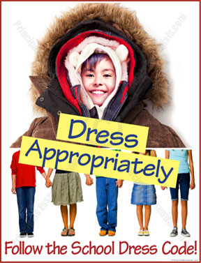 dress appropriately follow the school dress code item # d15 click ...