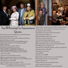 Keeping Up Appearances: Best Quotes More