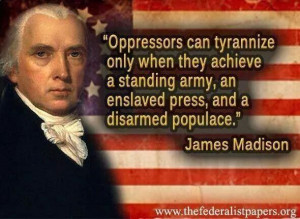 James Madison Quote. Only one more to go...