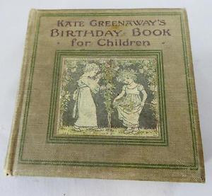 ... de ANTIQUE KATE GREENAWAY BIRTHDAY BOOK WARNE MRS SALE BARKER VERSES