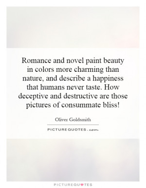 novel paint beauty in colors more charming than nature, and describe ...