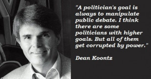 Dean Koontz quotations, sayings. Famous quotes of Dean Koontz.