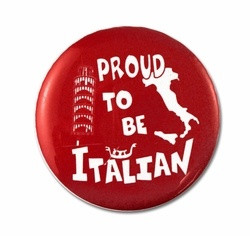 Proud To Be Italian Button