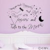STARS Vinyl wall lettering stickers quotes and sayings home art decor