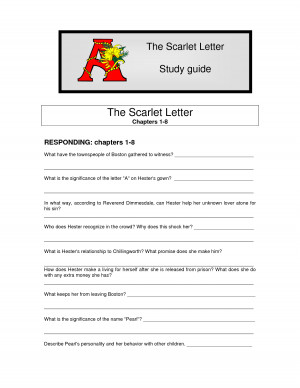 Scarlet Letter Teaching Guide