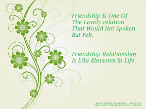 Friendship Sms With Photo