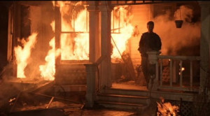 The' Burbs - Ray escapes the Klopeks burning house