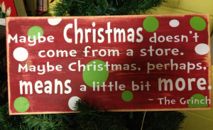 The Grinch christmas quote