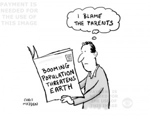Population Explosion Cartoon