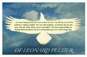 Leonard Peltier quote