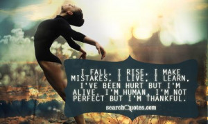 Quotes About Not Being Perfect And Making Mistakes Im not perfect ...